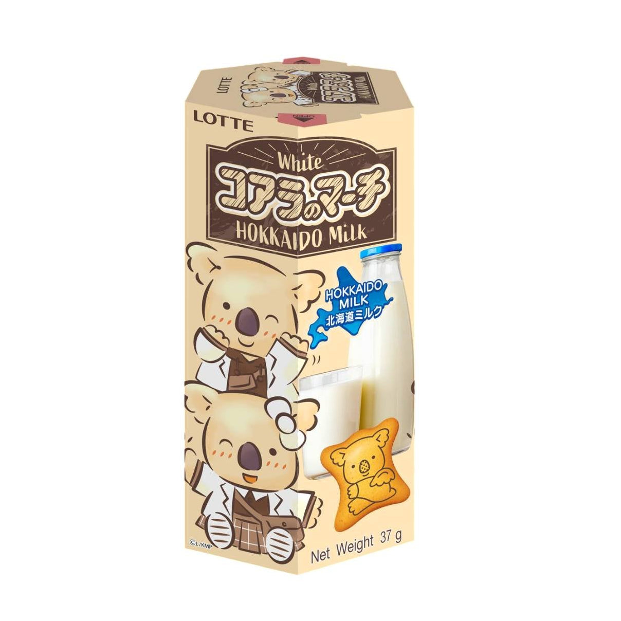 Koala March- Thailand Hokkaido Milk Flavour (33-37 gr x 12)
