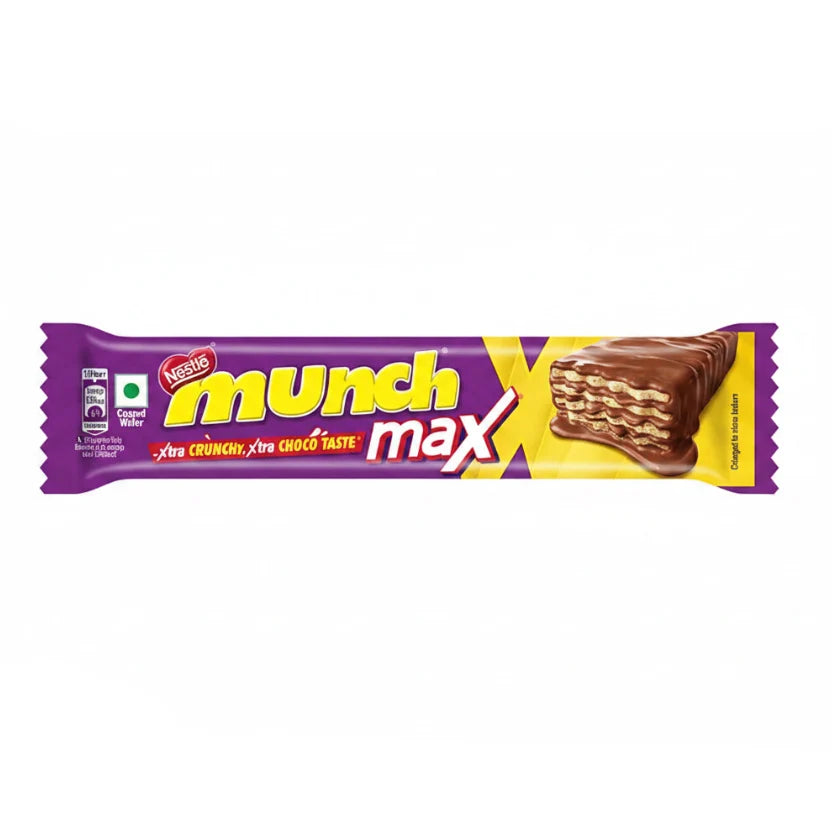 Munch Max Wafer Chocolate - India (38.5g x 24) - ON