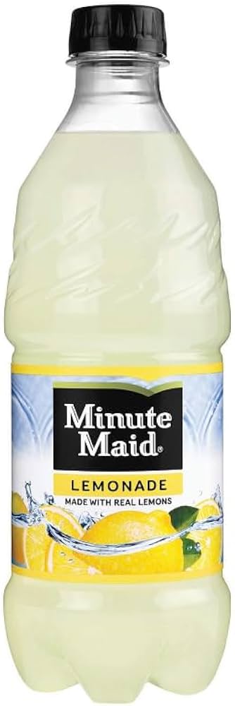 24 bottles Minute Maid Lemonade