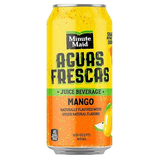 Minute Maid Aguas Frescas Mango - 24 pack