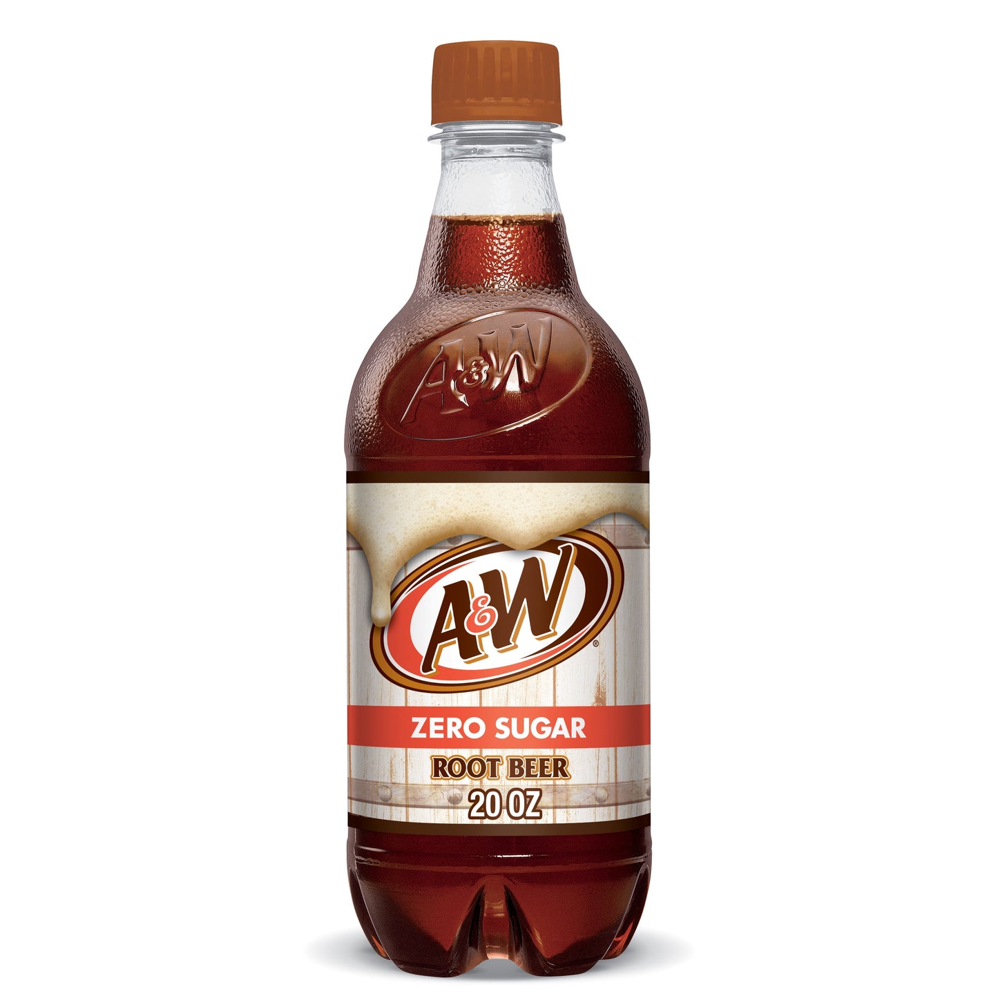 24 Bottles A&W Zero Sugar Root Beer