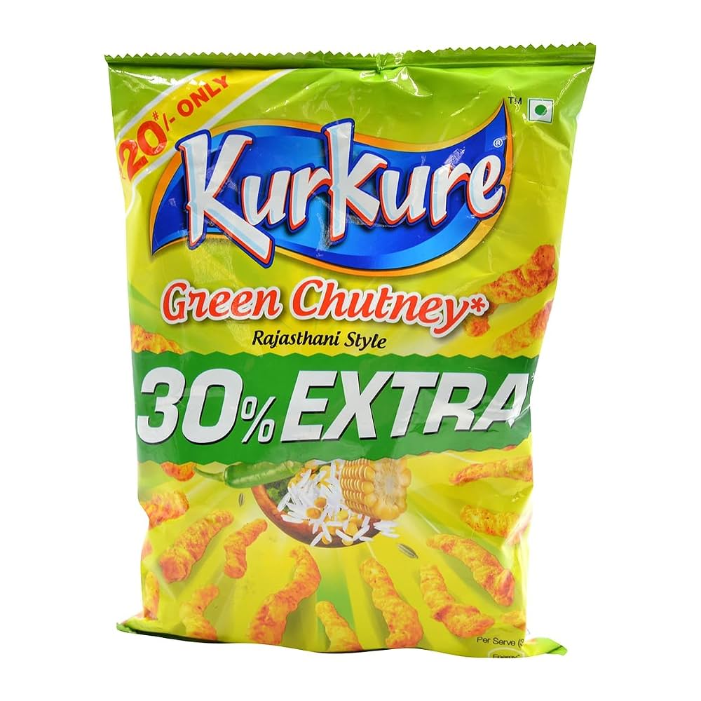 Kurkure Green Chutney Rajsathani Style - India (70gr x 40) - ON
