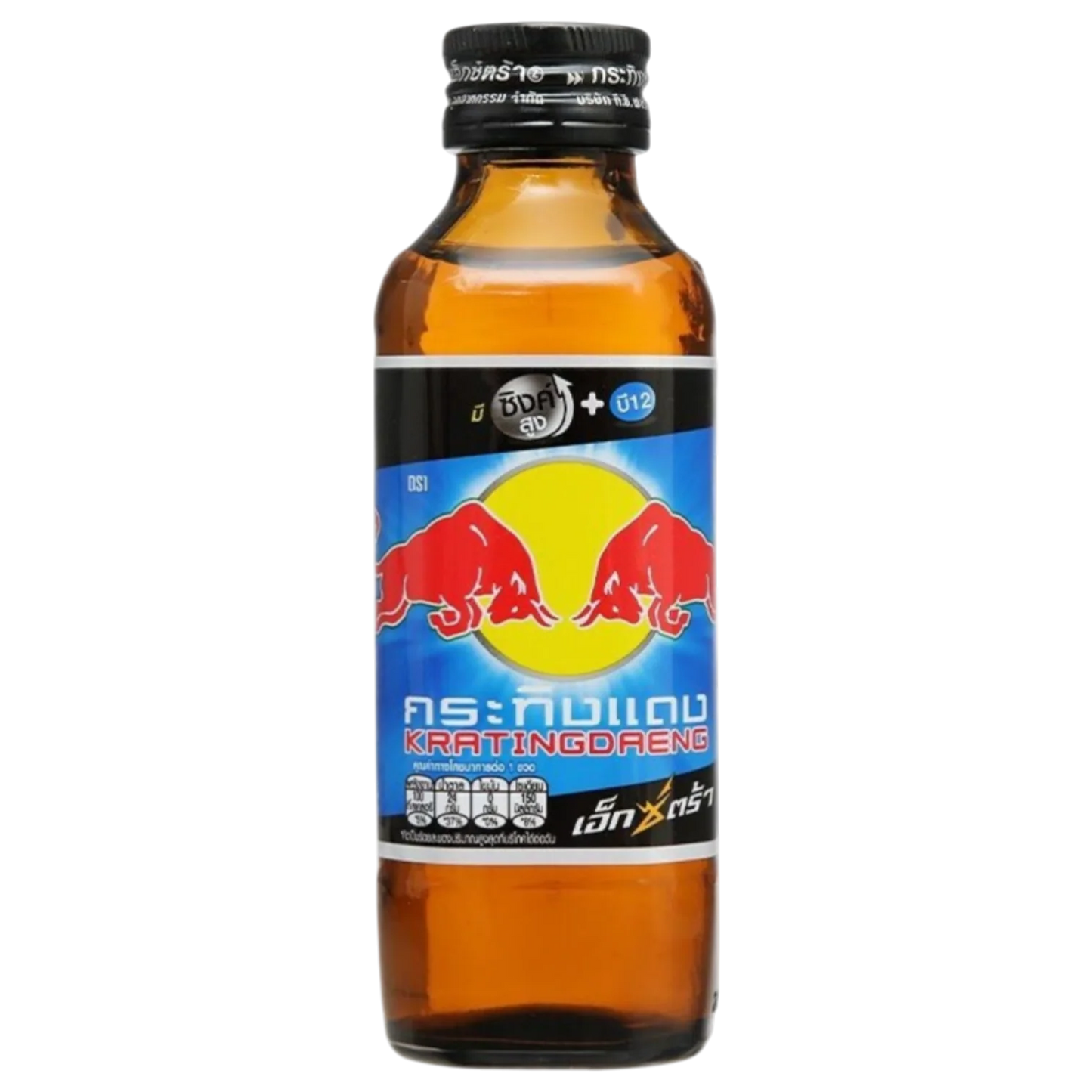 Krathingdeang Zing Glass Original - Black Cap (145ml x 50)
