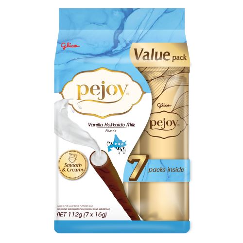 Pejoy Vanilla Hokkaido Milk Family Pack (16g x 20)
