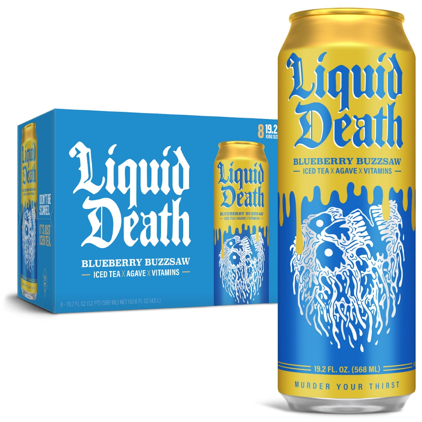 Liquid Death Blueberry Buzzsaw 24 Pack