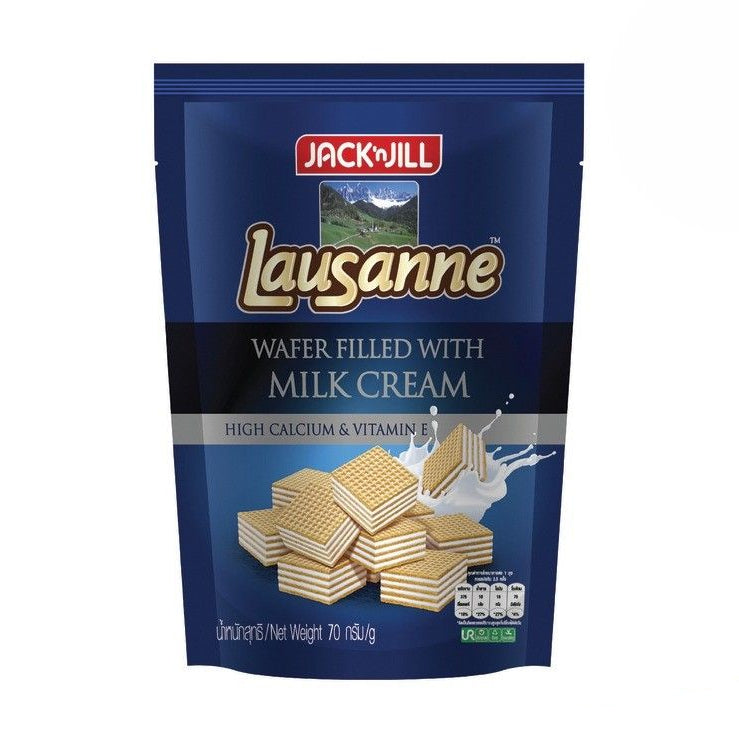 Lausanne Wafer Filled With Milk Cream (70g x 1)
