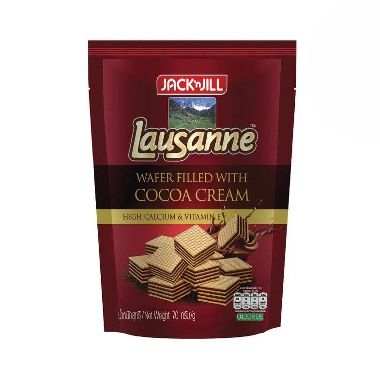 Lausanne Wafer Filled With Cocoa Cream (70g x 1)