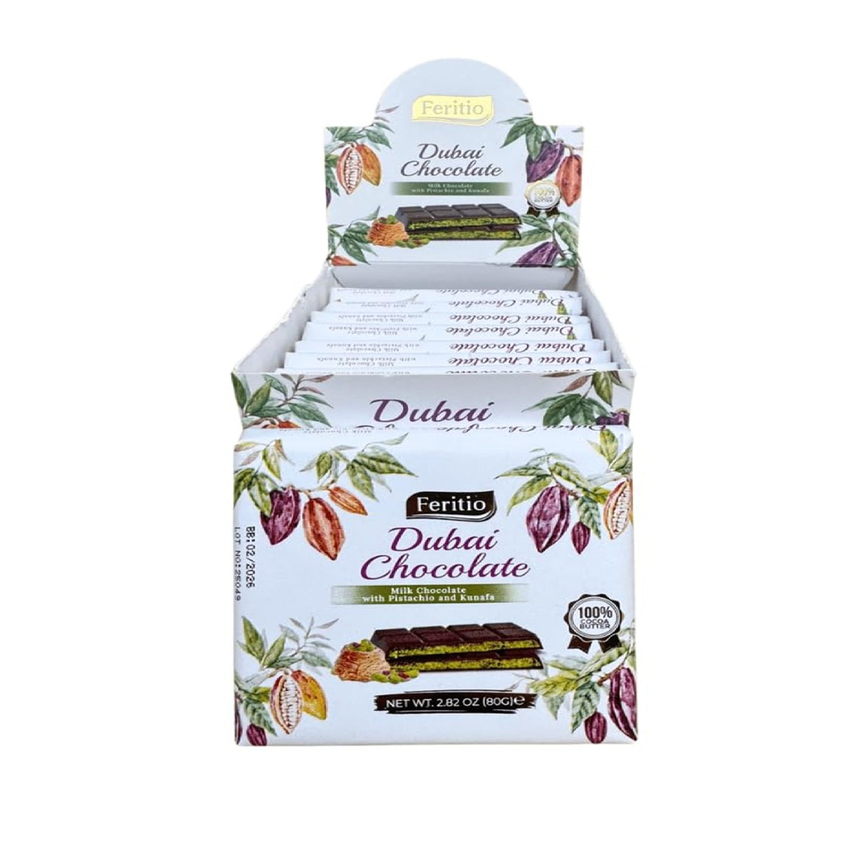 Feritio Dubai Chocolate King Size (6 x 7 Oz)