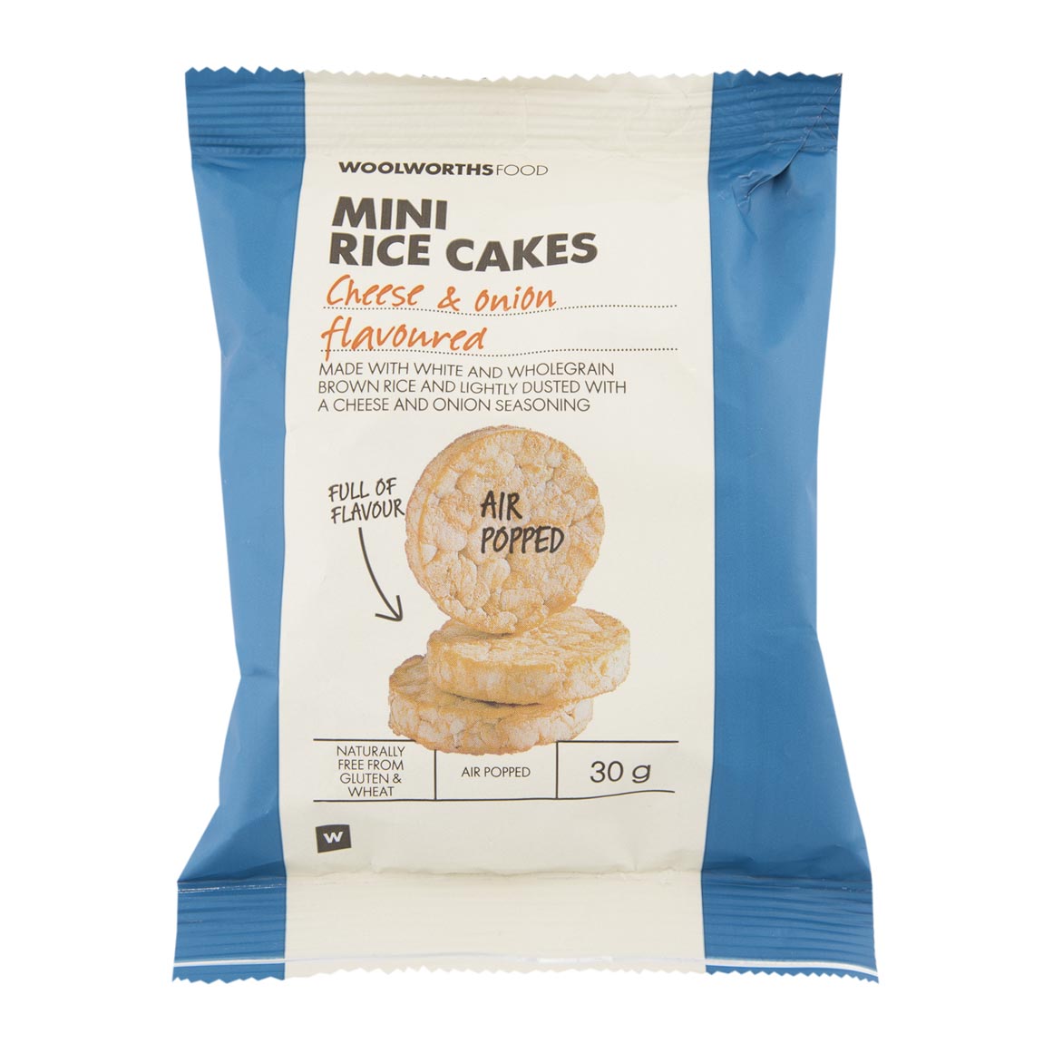 Mini Rice Crackers Cheese & Onion Flavor (30g x 12)