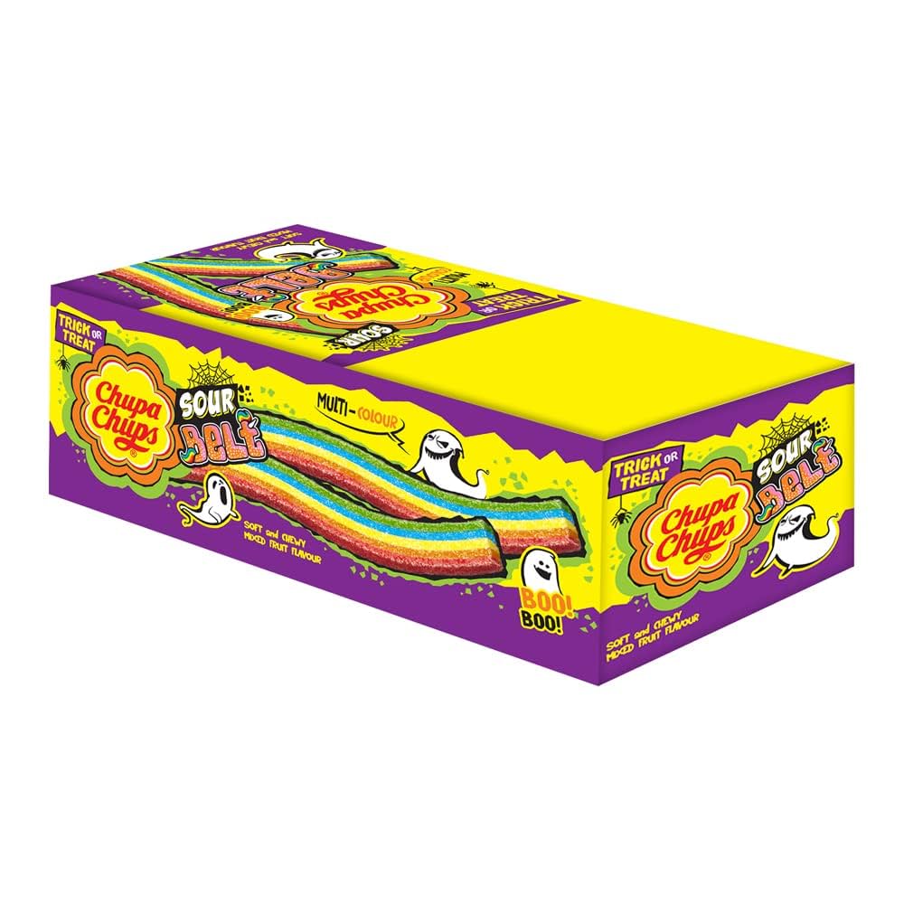 Chupa Chups Sour Belts - India (10gr x 60)