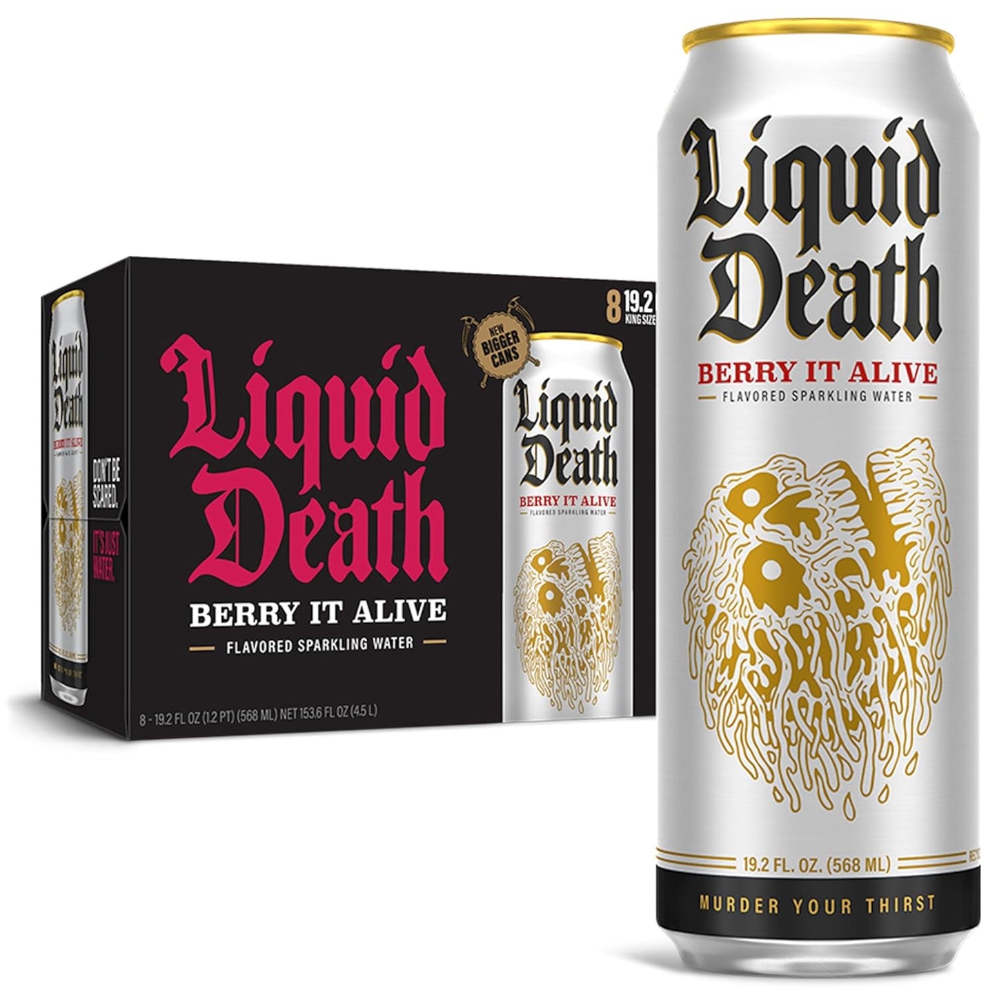 Liquid Death Berry It Alive 24 Pack Drink
