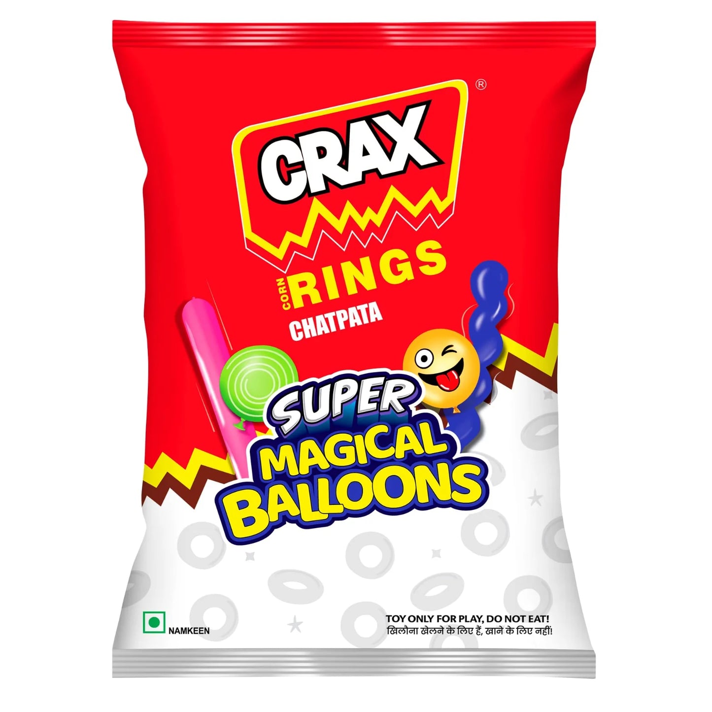 Crax Chatpata rings - India (52g x 72) - ON