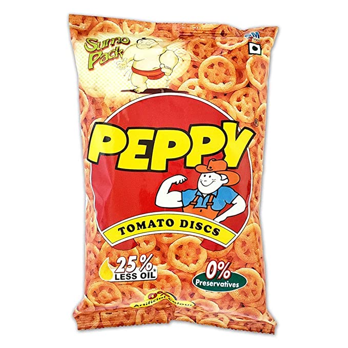 Peppy Tomato Disc Wheels - India (60g x 36) - ON