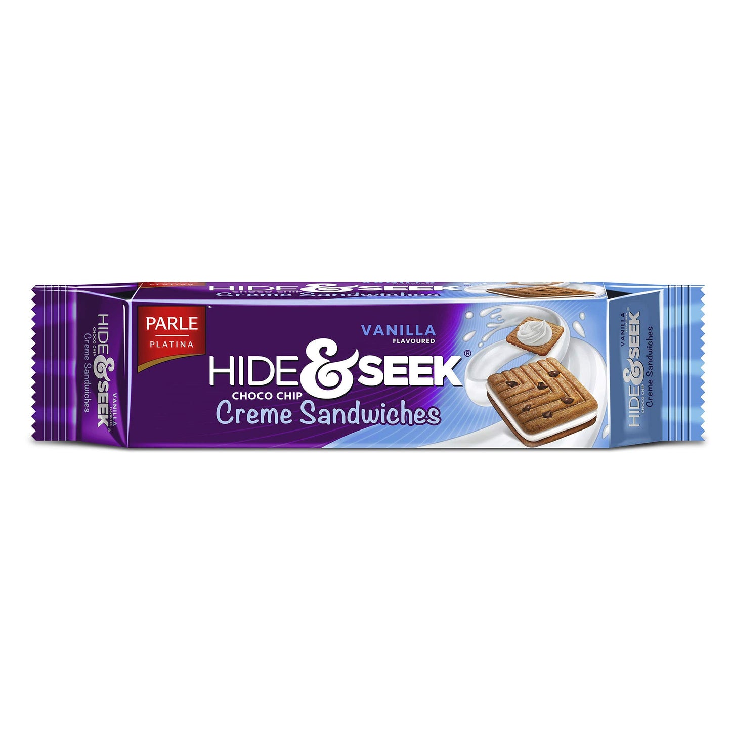 Hide & Seek Crème Sandwich Vanilla - India (125g x 72)
