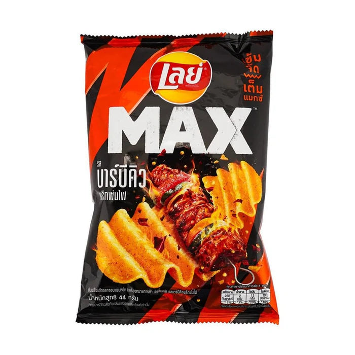 Lays Max Bbq Prik Pon Fai (67g x 24)