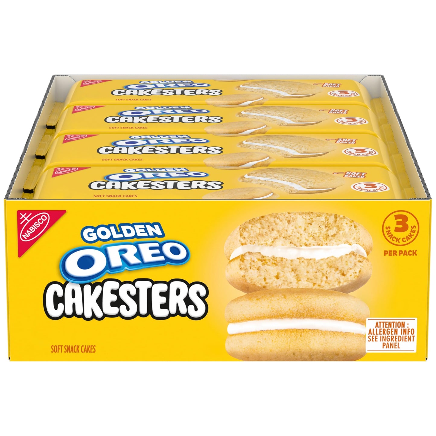 Golden Oreo Cakesters 8 pack