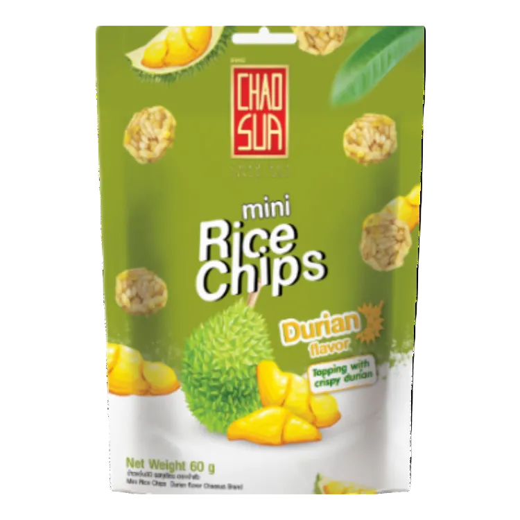 Mini Rice Crackers Durian Flavor (30g x 12)