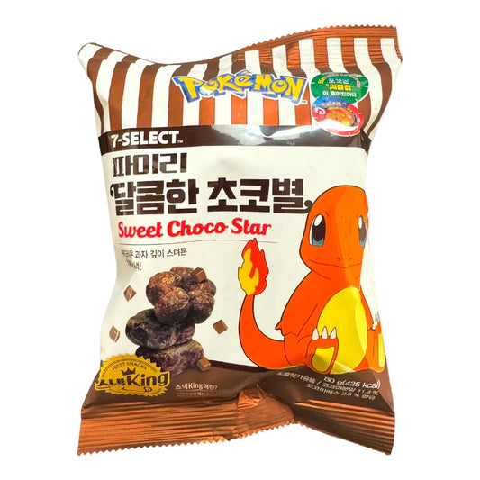7/11 - Charmander's Sweet Choco Star Snack (Korea) - 16 x 82g