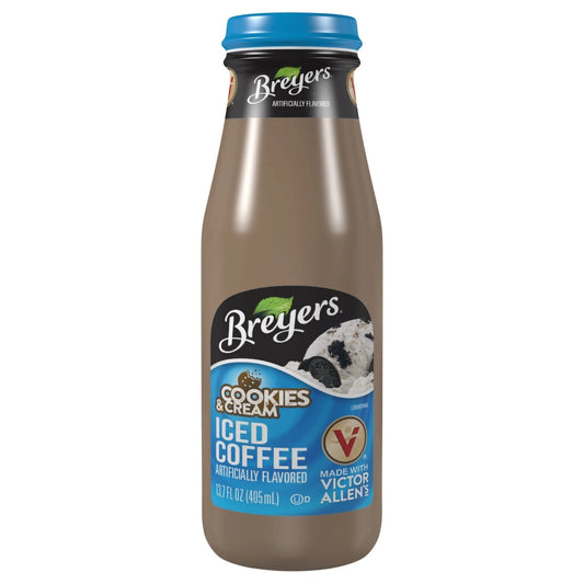 Victor Allen’s Coffee Breyers Cookie & Cream Flavor (12 X 13.7Oz)
