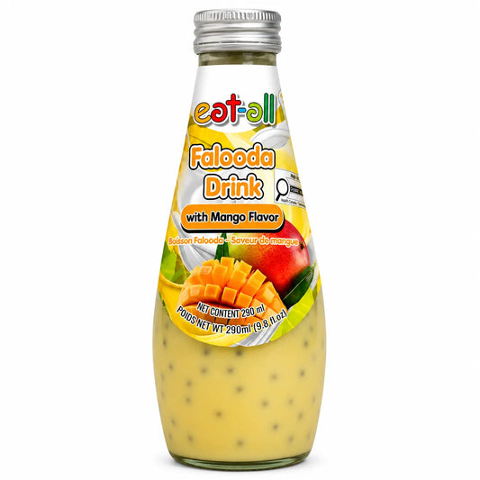 Eat-all Falooda Drink with Chaunsa Mango Flavor (290ml x 24)