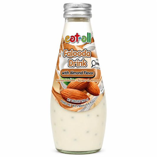 Eat-all Falooda Drink with Badam Zaffron Flavor (290ml x 24)