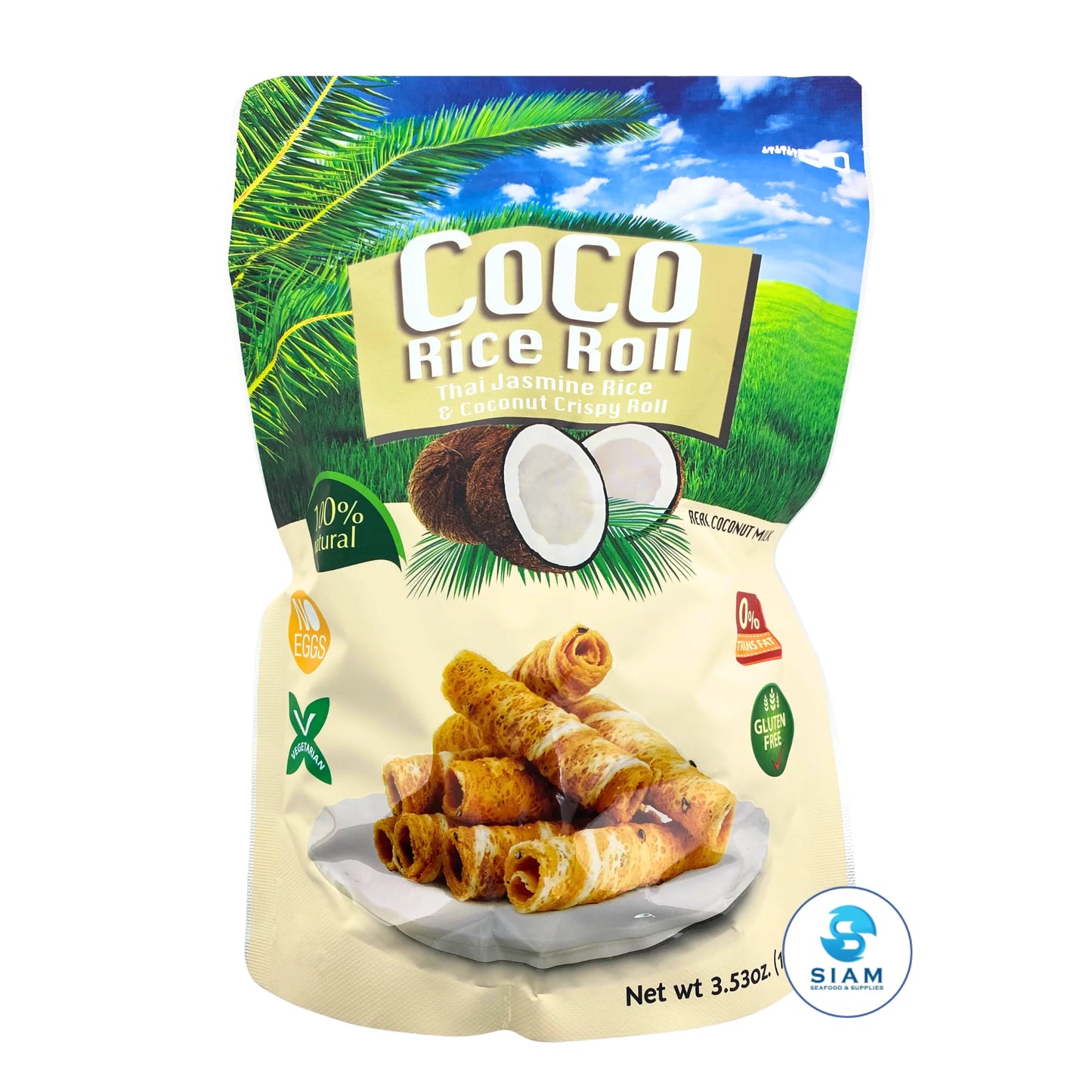 Coco Riz Coconut Roll Original Flavor (40g x 20)