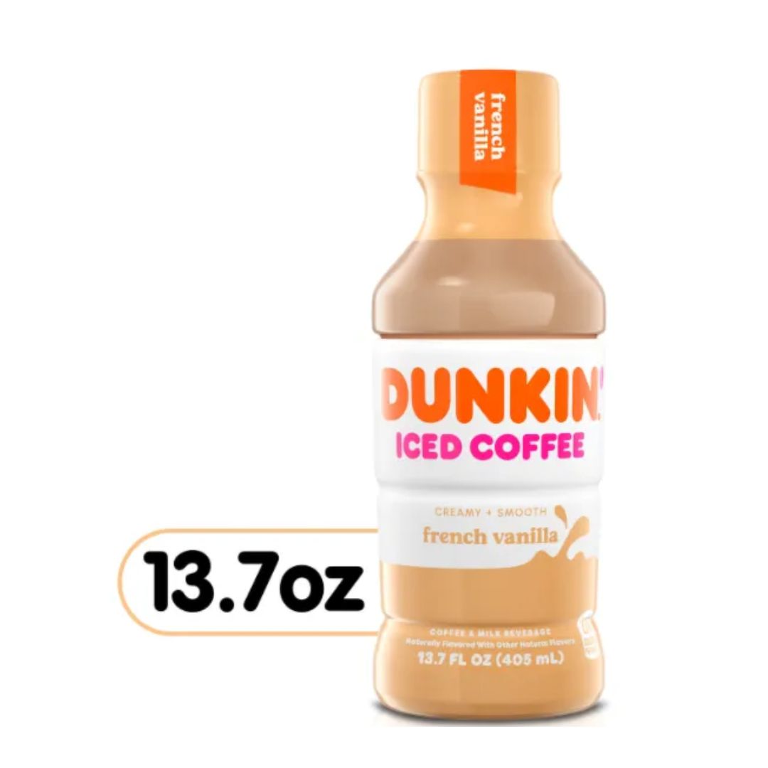 Dunkin Iced Coffee French Vanilla 12 pack