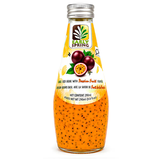 Basil Seed Drink Passion Fruit Flavor - Thailand (290ml x 24) - ON