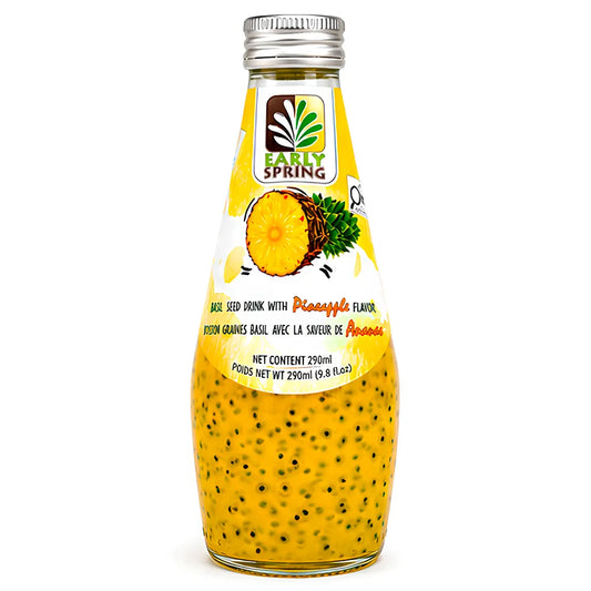 Basil Seed Drink Pineapple Flavor - Thailand (290ml x 24) - ON