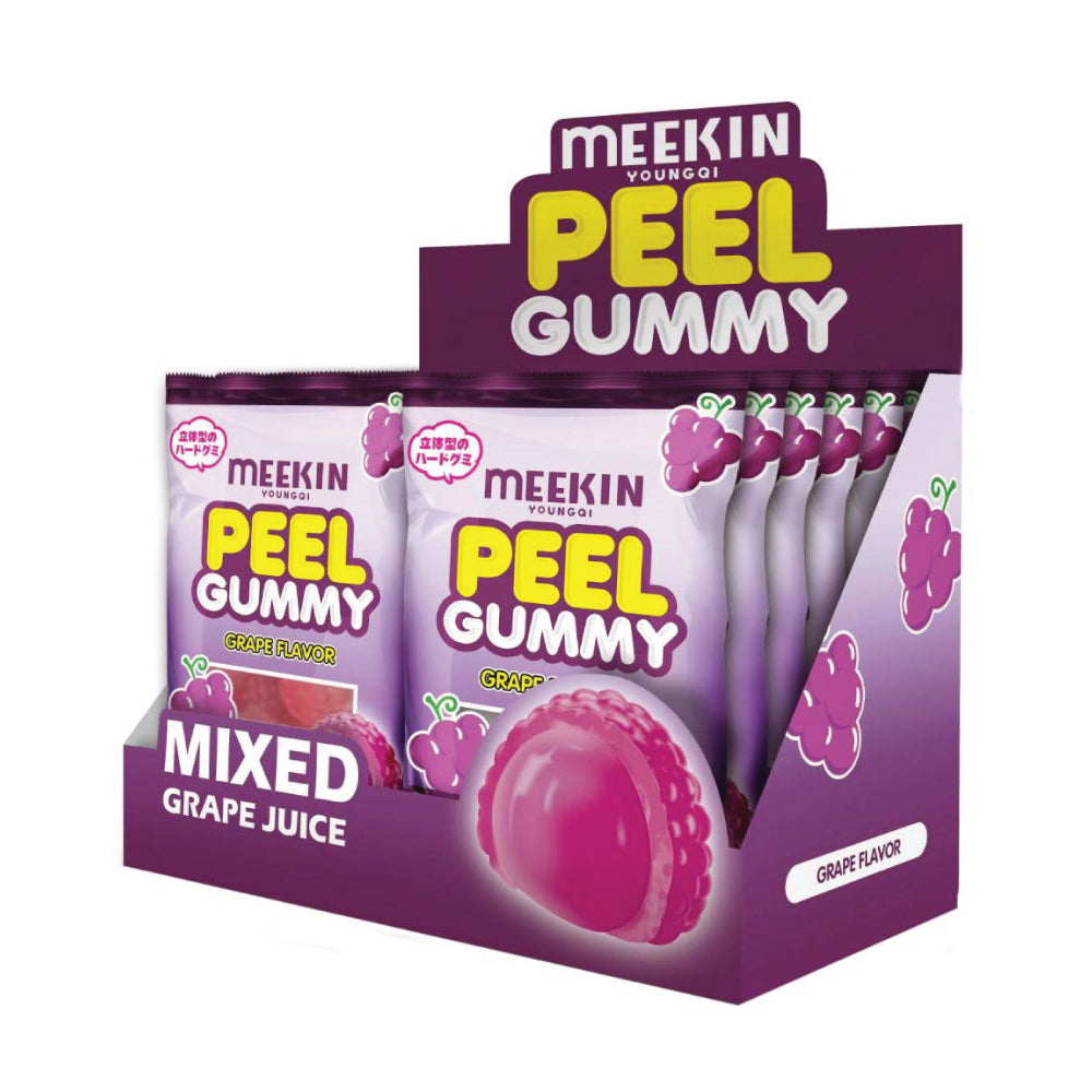 Meekin Peel Gummy Grape Thailand