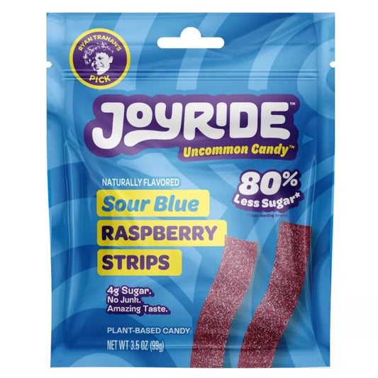 Joyride Sour Blue Raspberry Strips (10 x 3.5 Oz)