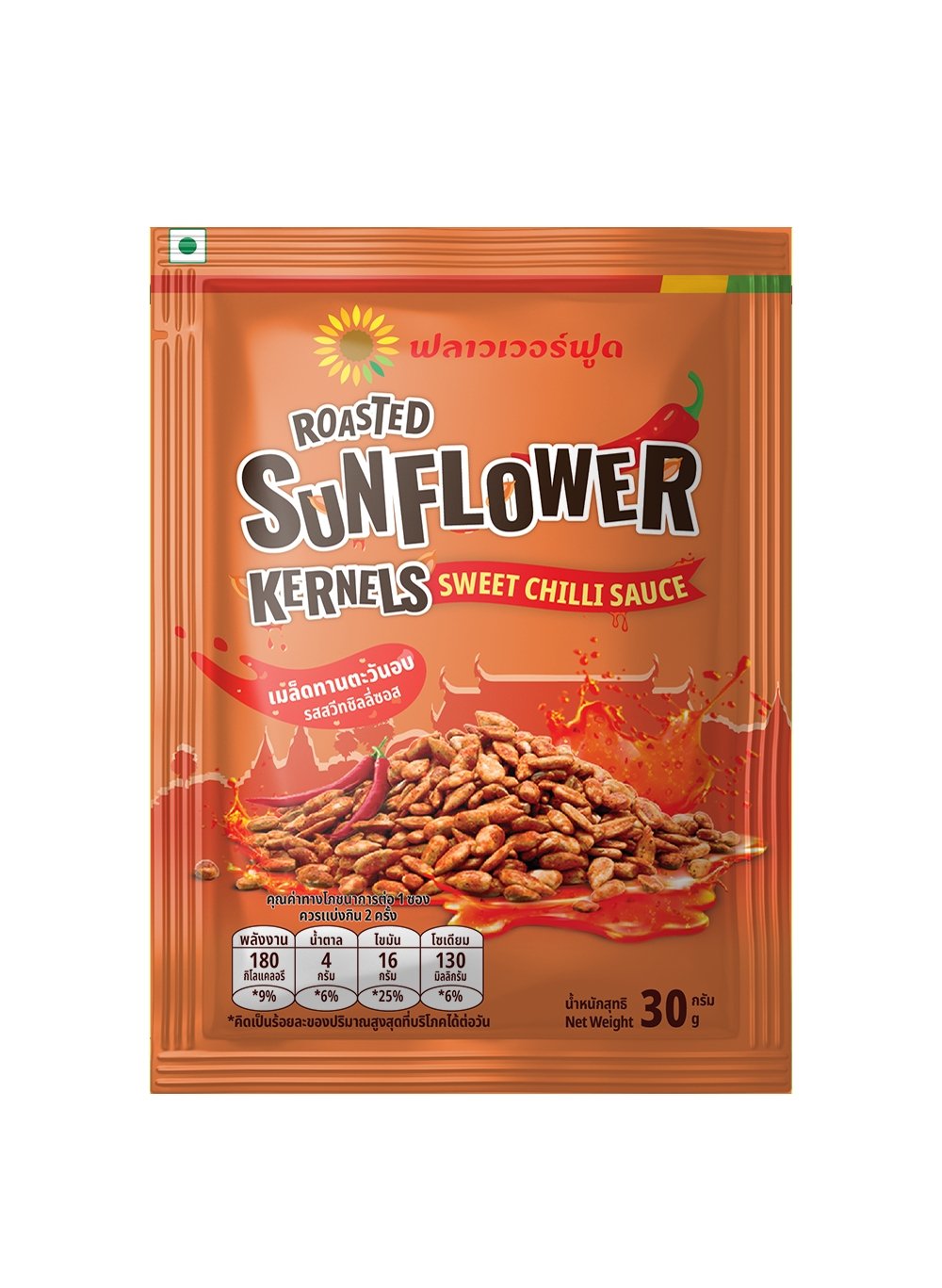 Roated Sunflower Kerneks Sweet Chilli Sauce (30g x 10)