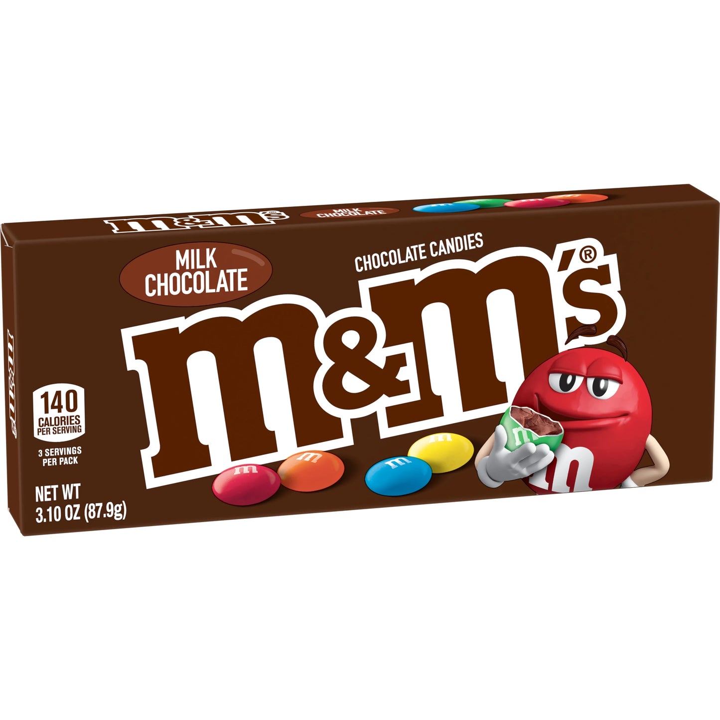 M&M Milk Chocolate Candy (12 X 3.1Oz)