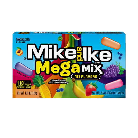 Mike & Ike Mega Mix Candy (12 X 5Oz)
