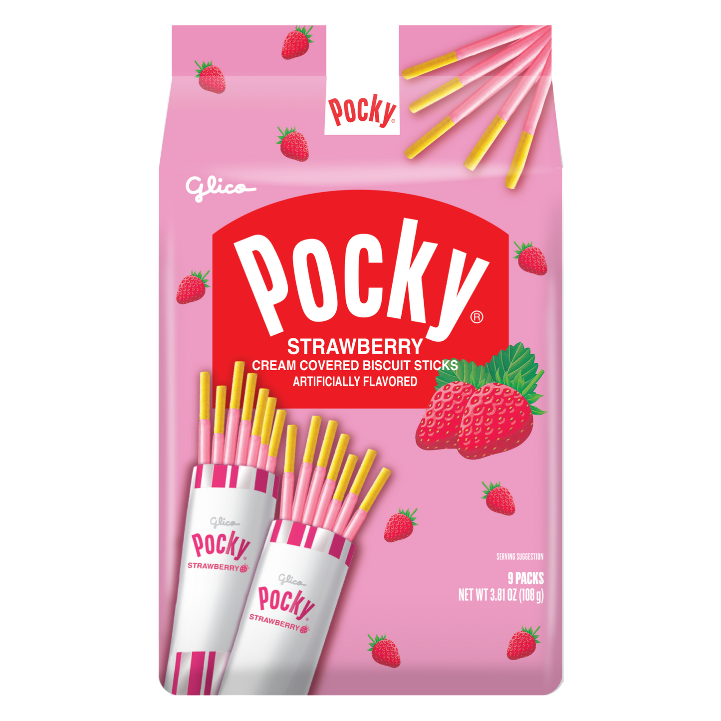 Pocky Shared Pack Strawberry (22g x 20)