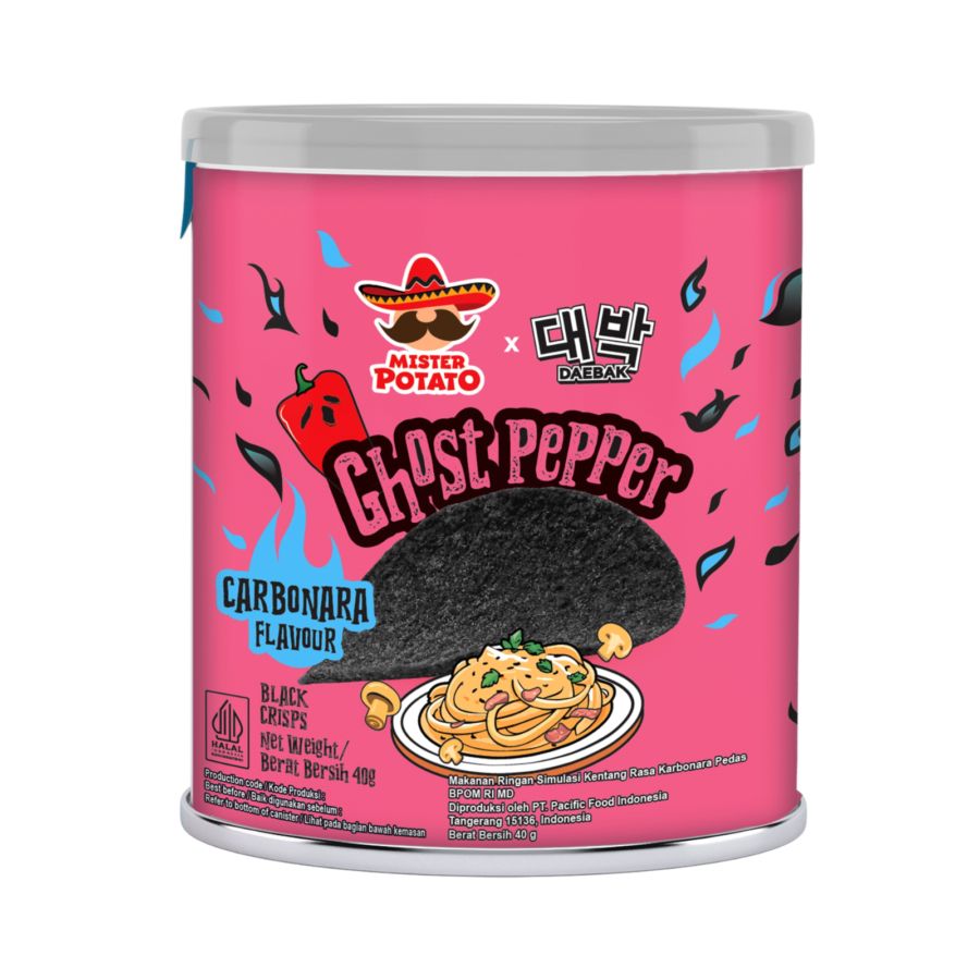 Ghost Pepepr Chips Carbonara (40g x 24)