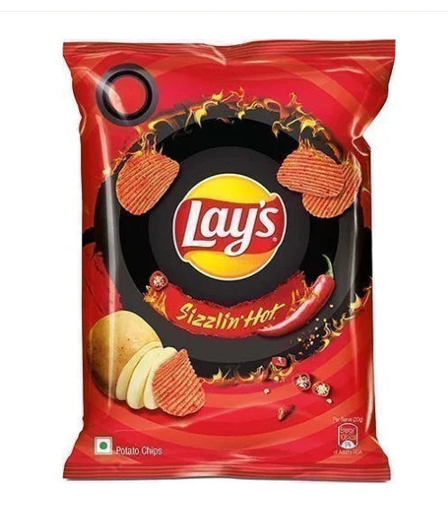 Lays Sizzling Hot - India (52.9gm x 40)