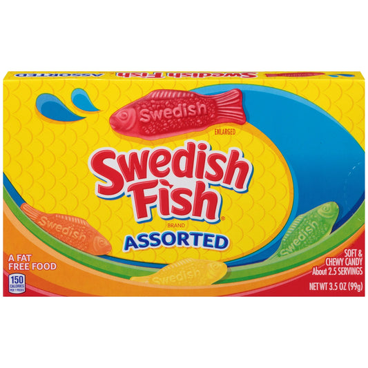Swedish Fish Assorted Candy (12 X 3.5Oz)