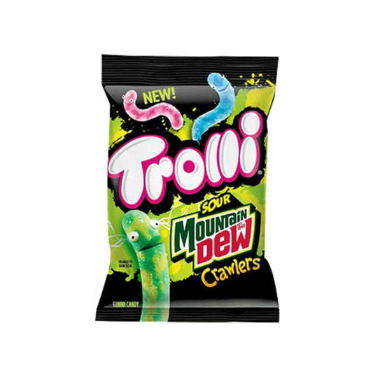 Trolli Mountain Dew Sour Brite Crawlers (USA) - 12 x 120g