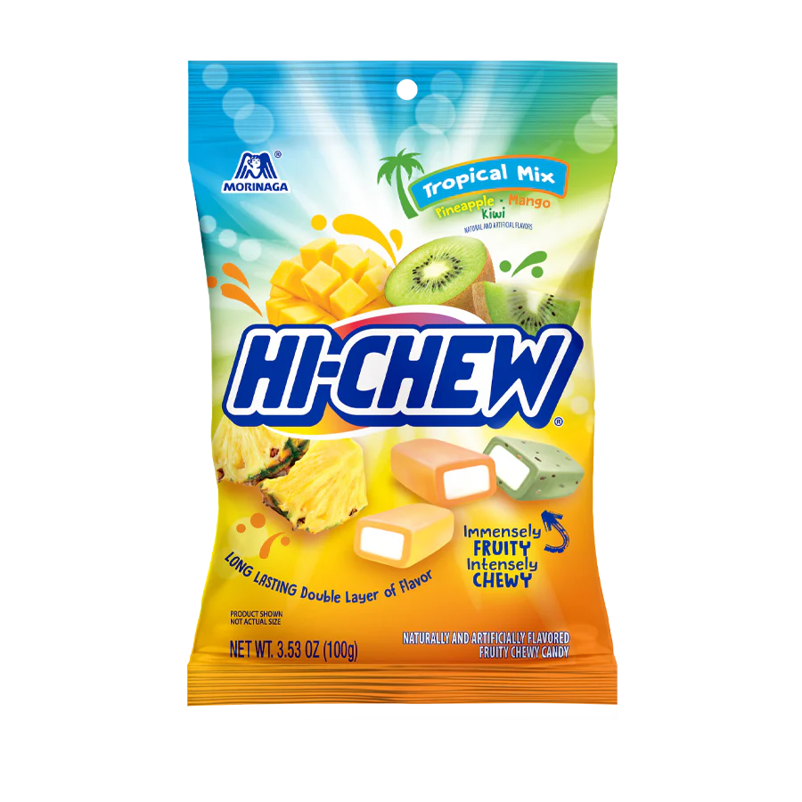 Hi Chew 80g Tropical Mix (80g x 6)