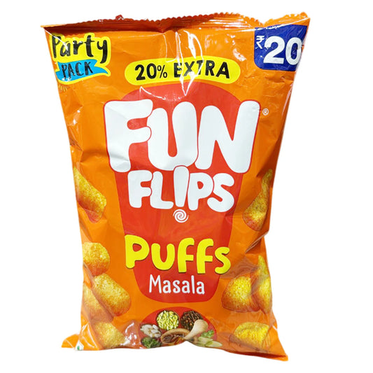 Funflips Masala Puffs - India (62g x 60)