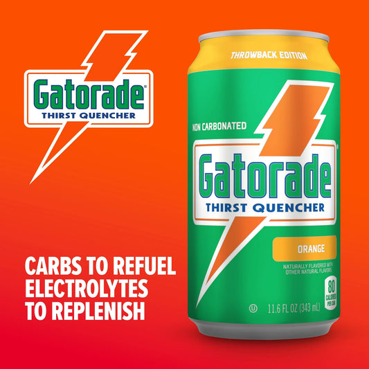 Gatorade Nc Drink Can Orange 36 Pack x 12Oz