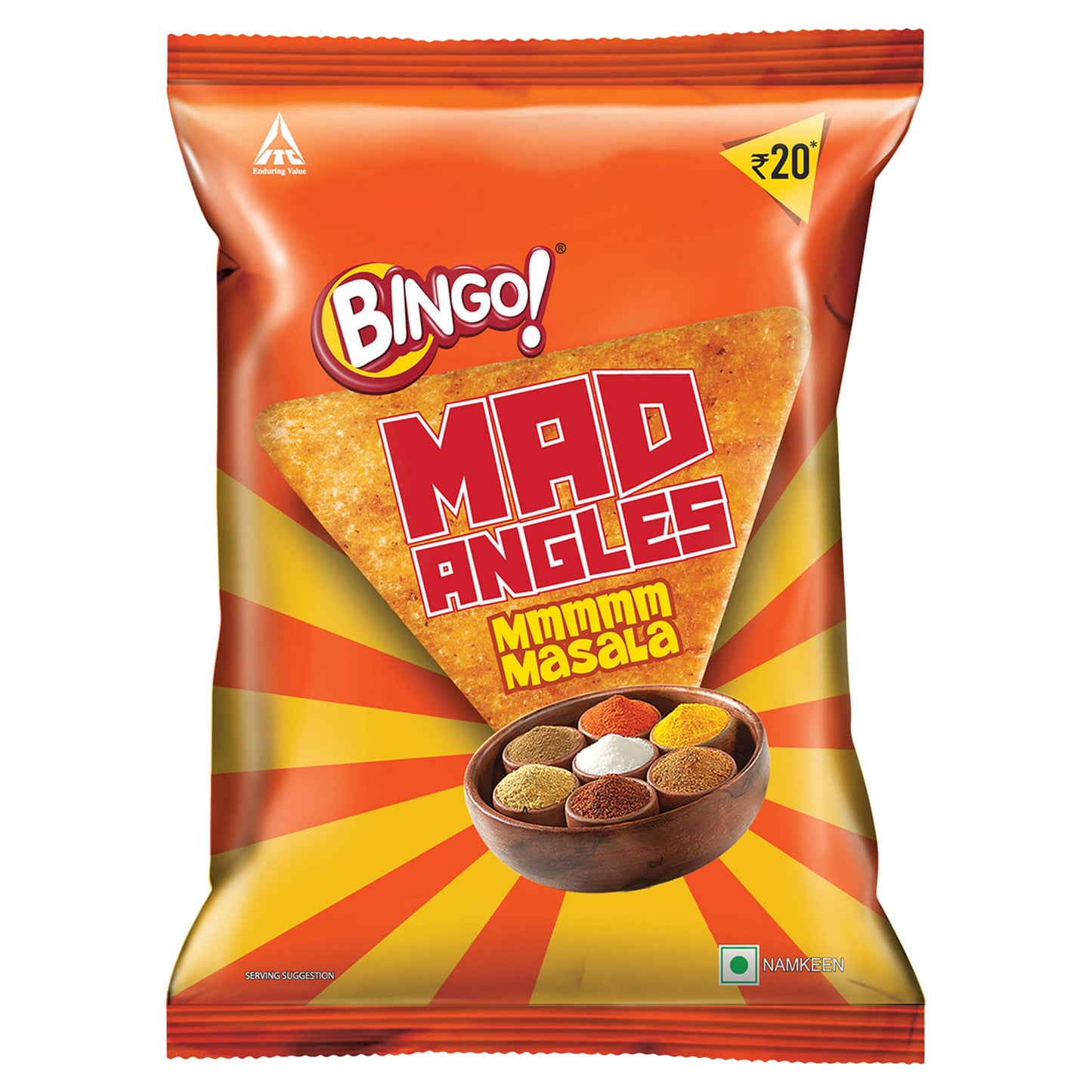 Mad Angles Bingos MMM Masala - India (66gm x 56)