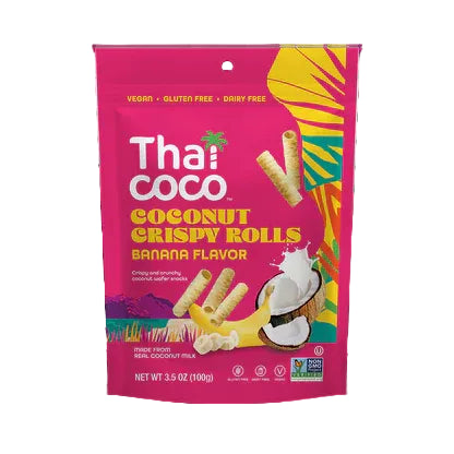 Coco Riz Coconut Roll Banana Flavor (40g x 20)