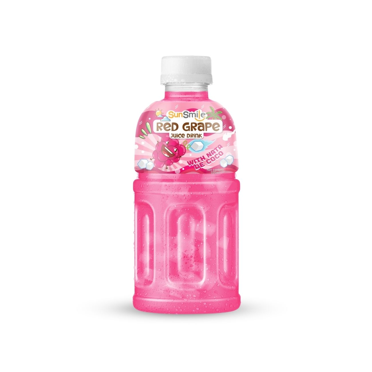 Nata De Coco Drink Red Grape Flavour (330ml x 24)