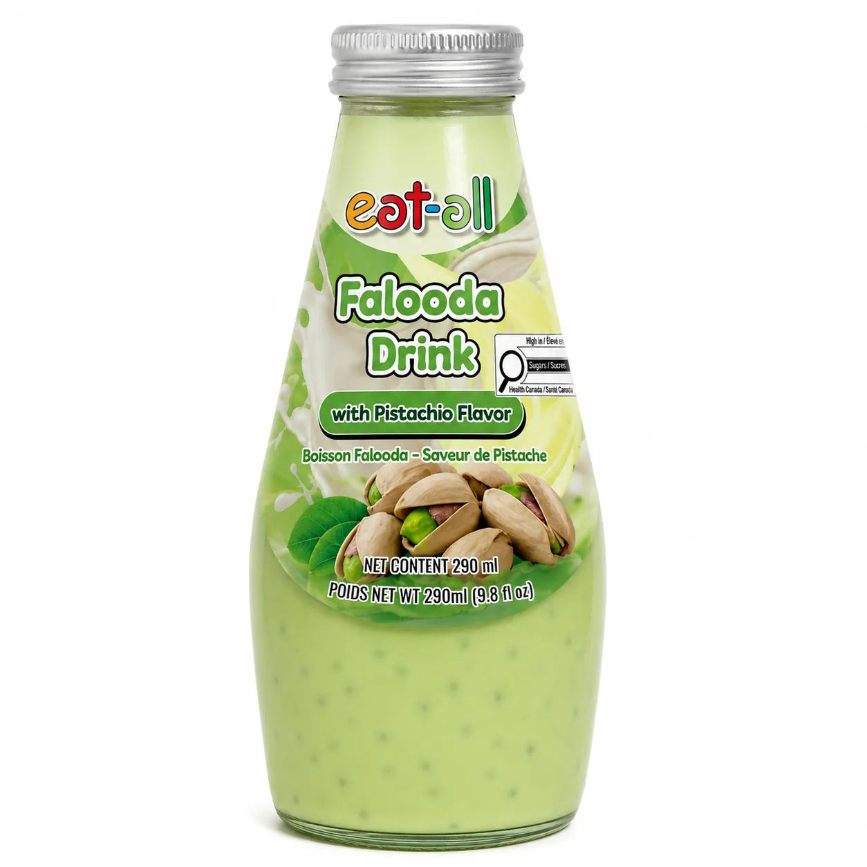 Eatall Falooda Drink Pistachio Flavor - Thailand (290ml x 24) - ON