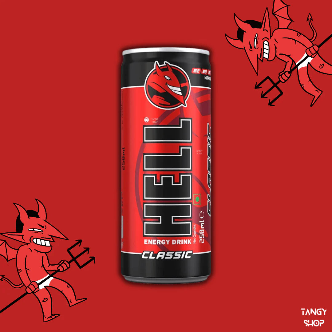 Hell Energy Drink - India (250ml x 24)