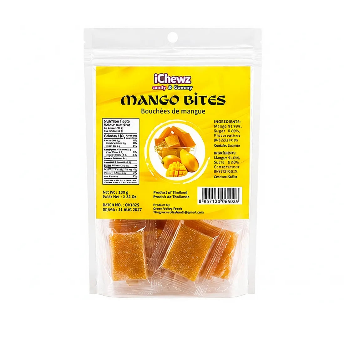 Ichew Mango Bite - Thailand (100g x 12) - LM