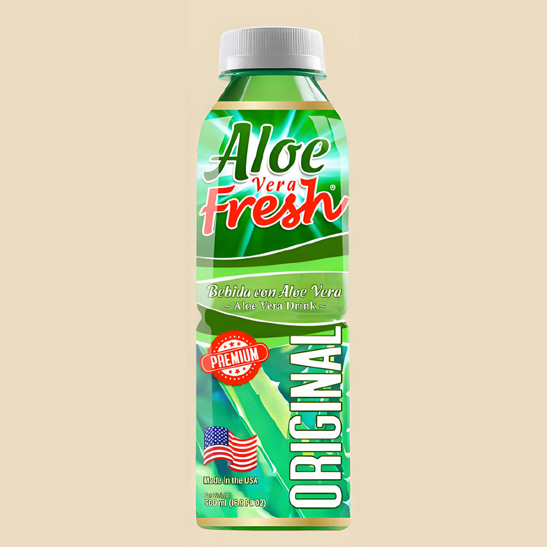 (20 Pack X 16.9Oz) Aloe Vera Fresh Pet Original