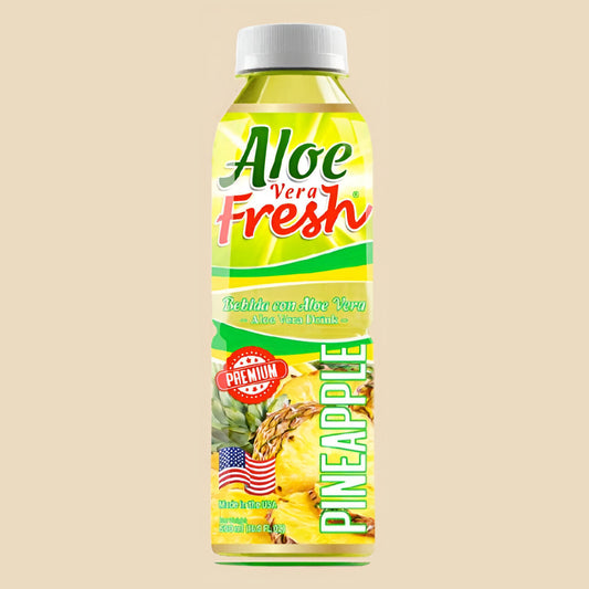 (20 Pack X 16.9Oz) Aloe Vera Fresh Pet Pineapple